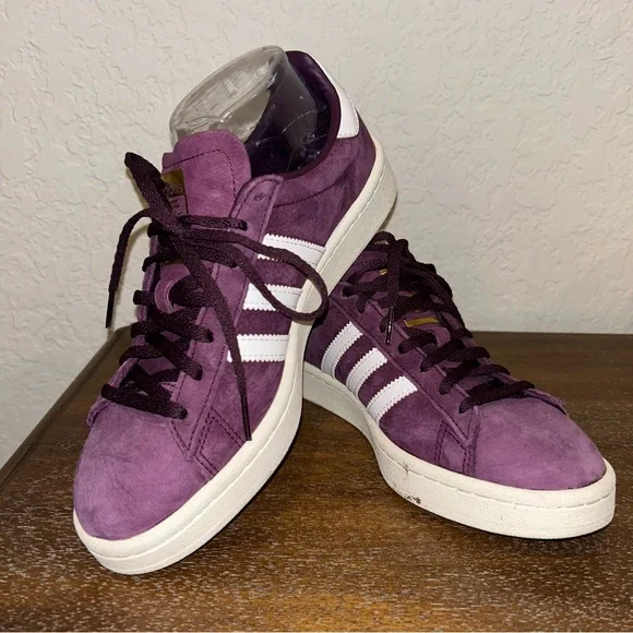Adidas Campus Lace Up Sneaker Shoes - Picture 1 of 10